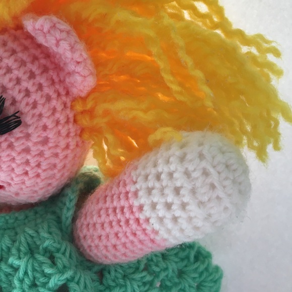 vintage miss piggy crochet - Picture 9 of 13